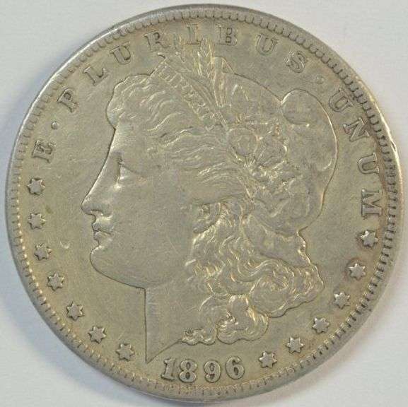Very scarce high grade 1896-S Morgan Silver Dollar