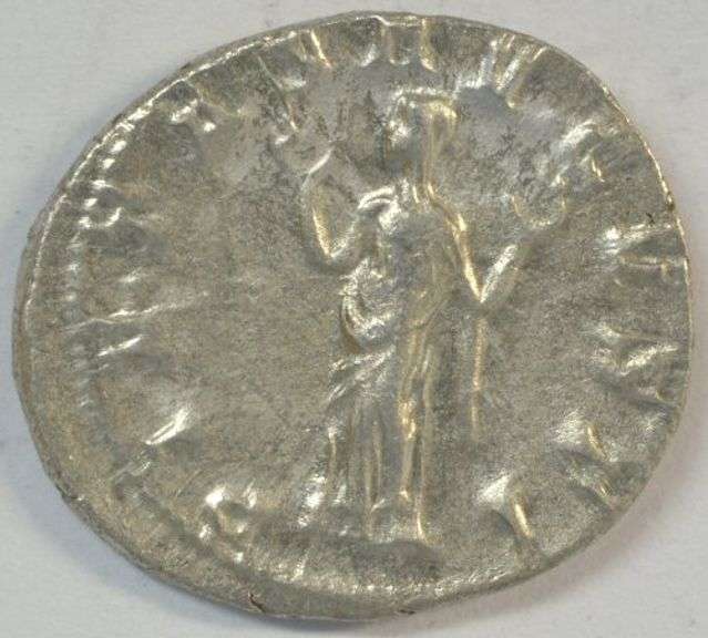 Mint State Gordian III Roman Silver Denarius, 238-244 AD