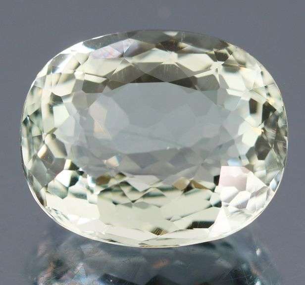 Collectors! 13.42ct unheated pale green Orthoclase