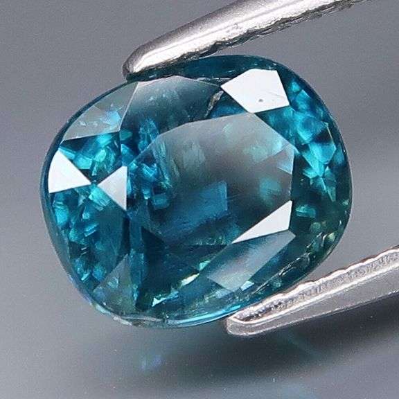 Brilliant 3.07ct London blue Zircon