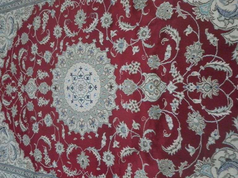 Fine Wool/Silk Persian Nain 6.5x9.10