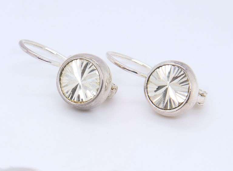 Pair of 2, 925 Sterling Silver Dangle Earrings