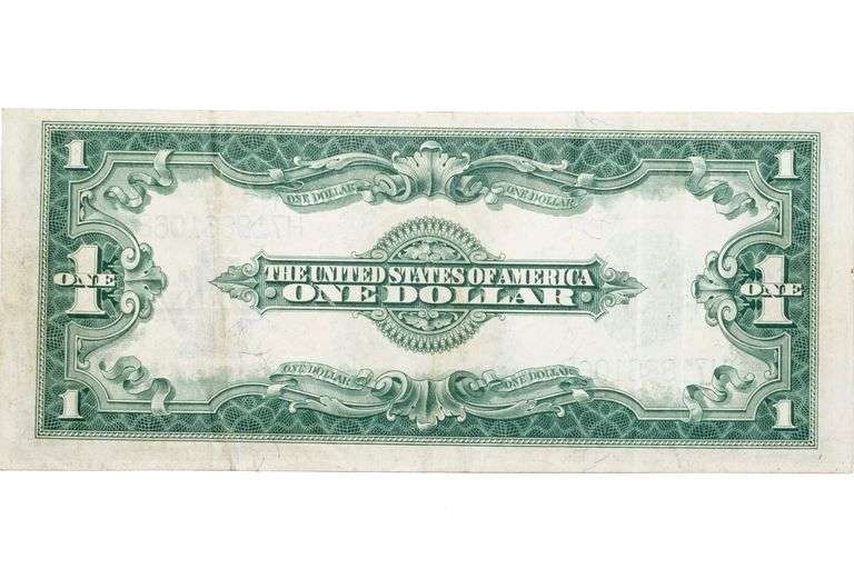 Last Large Size 1923 Series $1 Silver Certificate