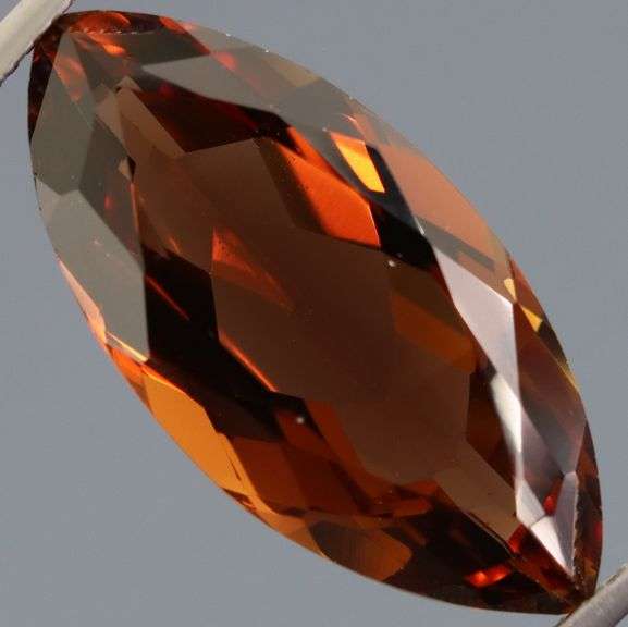 Stunning 15.36ct marquise cut Imperial Topaz