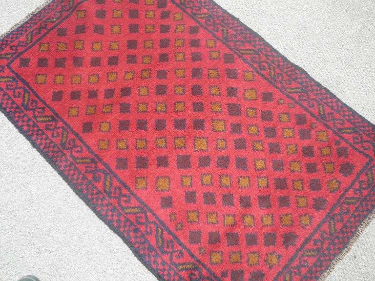 Handmade Persian Balouch 2.9x4.6