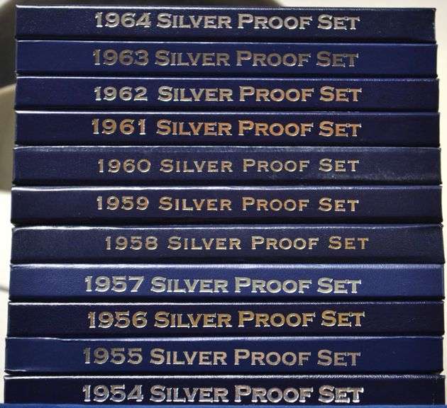 1954-1964 Silver Proof Set Lot