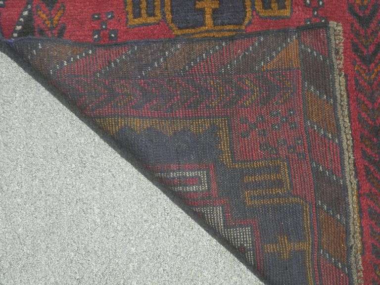 Handmade Persian Balouch 2.9x4.2