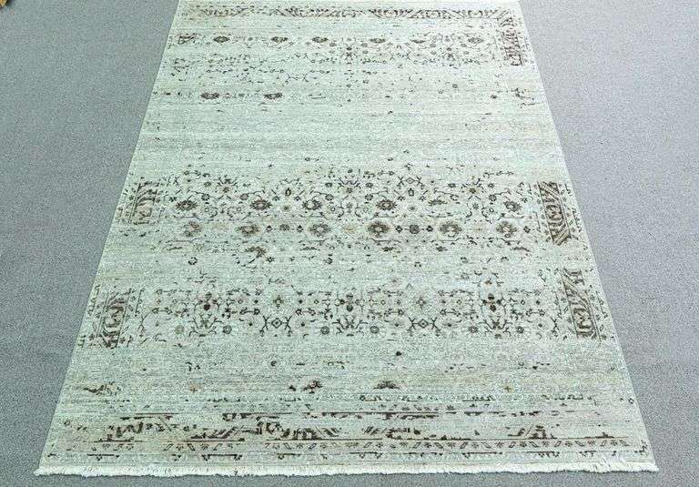 Wool & Silk Contemporary 8.0x10.0