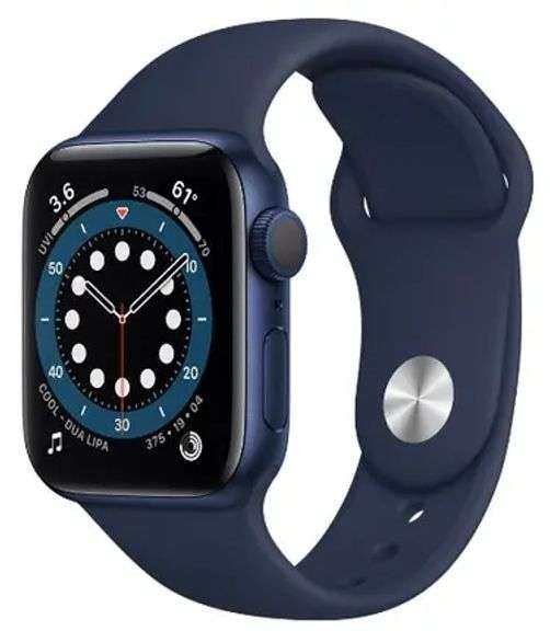 Apple Watch Series 6 Aluminum 40mm (GPS) Deep Navy Sport Band