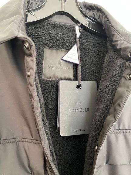 Brand new Monclear Classic Fleece Lined Shirt Men's Jacket