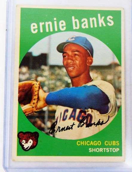 1959 Ernie Banks Topps Baseball Card