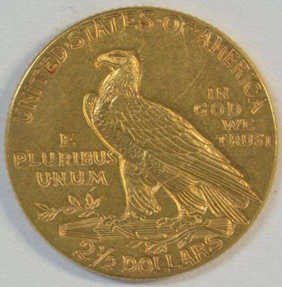 Lustrous BU 1913 US $2.50 Indian Gold Piece