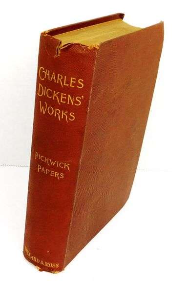1889 Pickwick Papers, Charles Dickens
