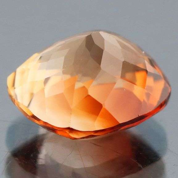 Vivid! 5.53ct cushion cut Imperial Topaz