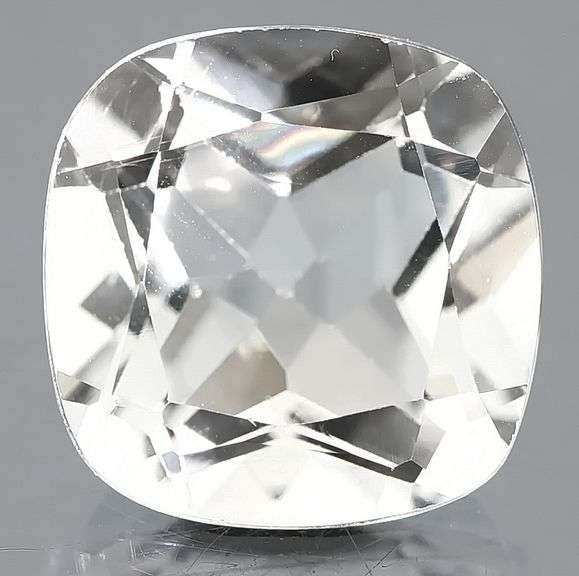 Striking 6.48ct diamond white Topaz