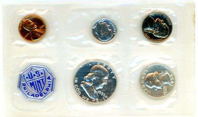 1956 US Silver Proof Set