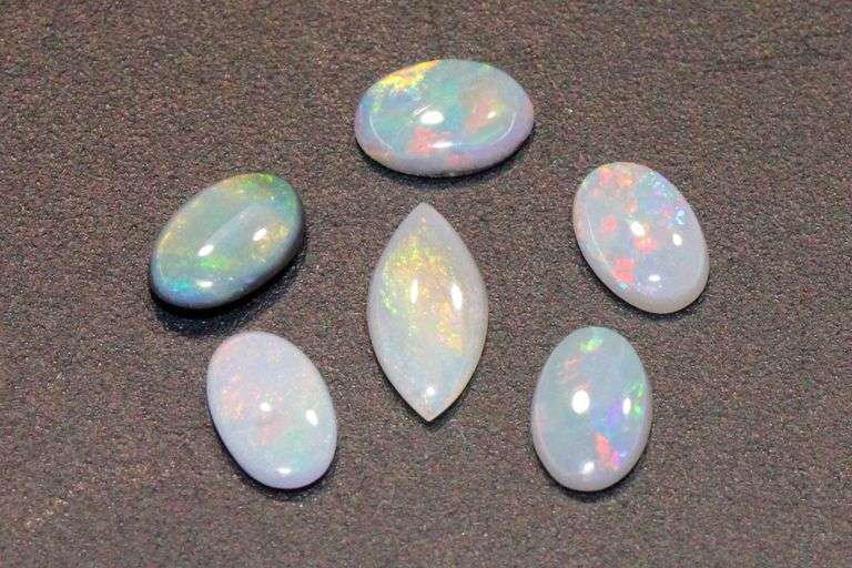Lightning Ridge Opal - Lot of 6