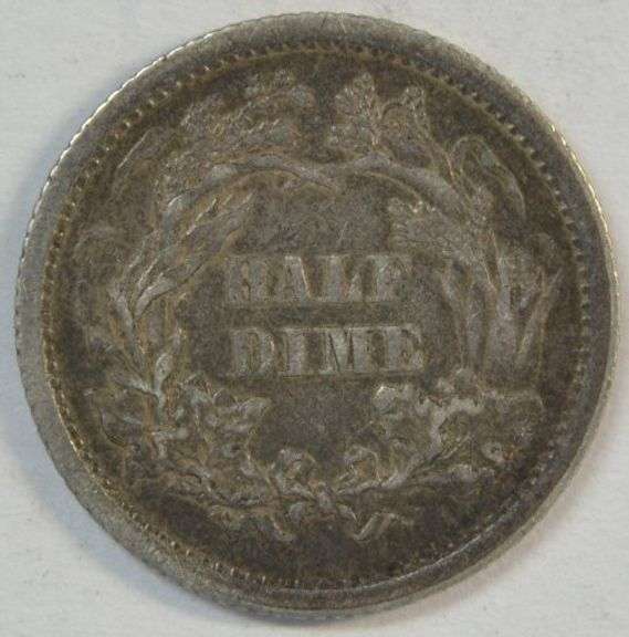 Needle-sharp 1862 Liberty Seated Half Dime in AU