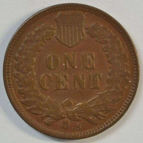 Rare 1909-S Indian Head Cent in Choice XF45. Key date
