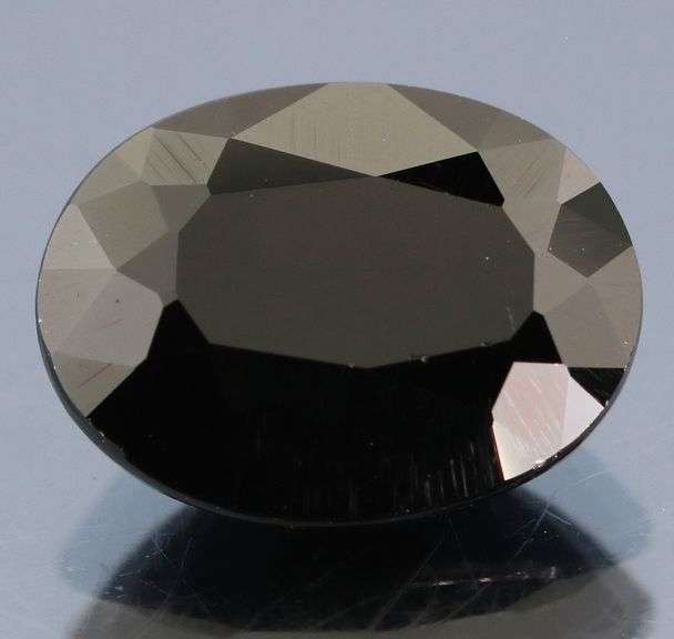 Elegant 7.73ct silky black Laos Tektite