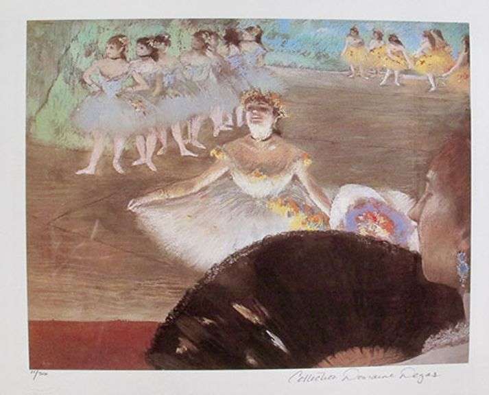 Limited Edition Edgar Degas, Dancer with a Bouquet