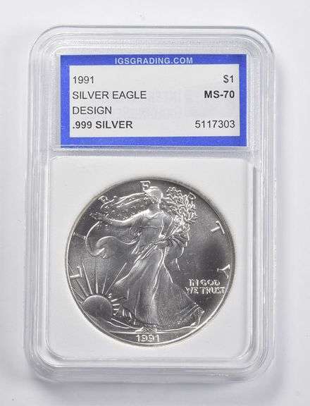 1991 American Silver Eagle