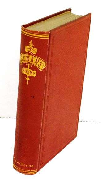 1870 Poetical Works of Mrs. Felicia Hemans