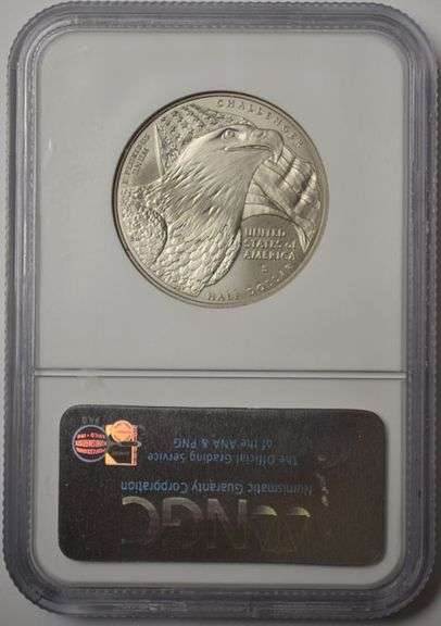 2008 Bald Eagle Commemorative Half Dollar NGC MS70