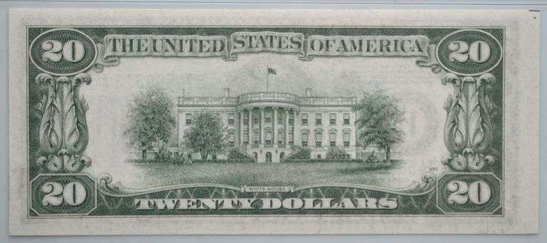 $20 1934B Fed Reserve Note Richmond / PMG Holder / 65 EPQ Gem Unc