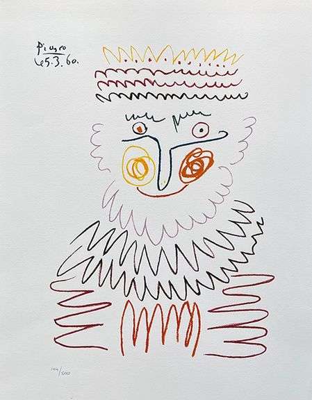 Pablo Picasso Limited Edition, Laughing King