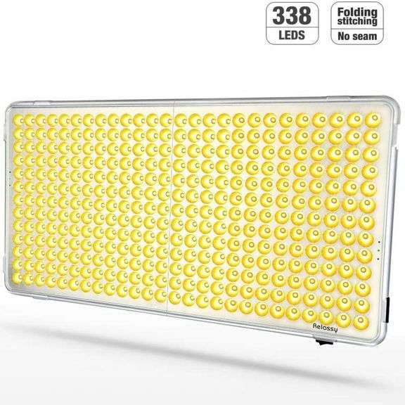 Full Tube Yellow Light Folding LED Plant Lamp