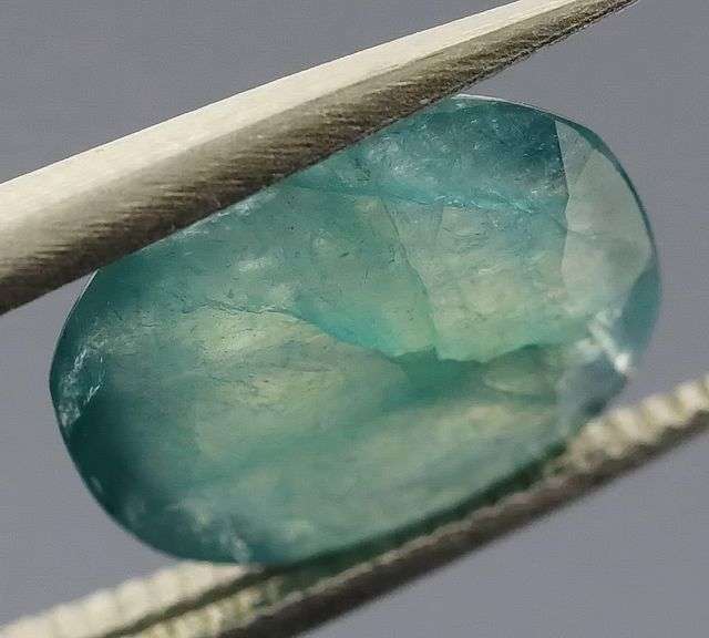 Outstanding 1.60ct green blue Grandidierite