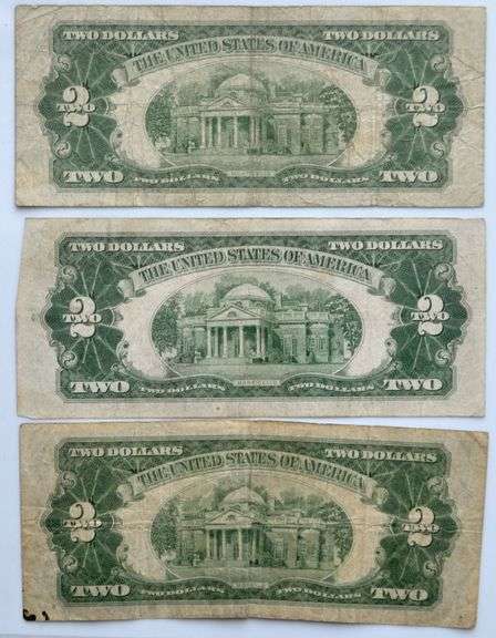1928 D F G First Series Small Size Red Seal US Note
