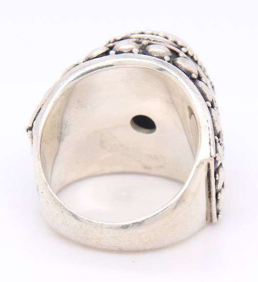 Vintage 925 Sterling Silver Moonstone Ring
