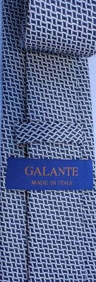 Fine Quality Italian Hand Made Silk Tie By Galante