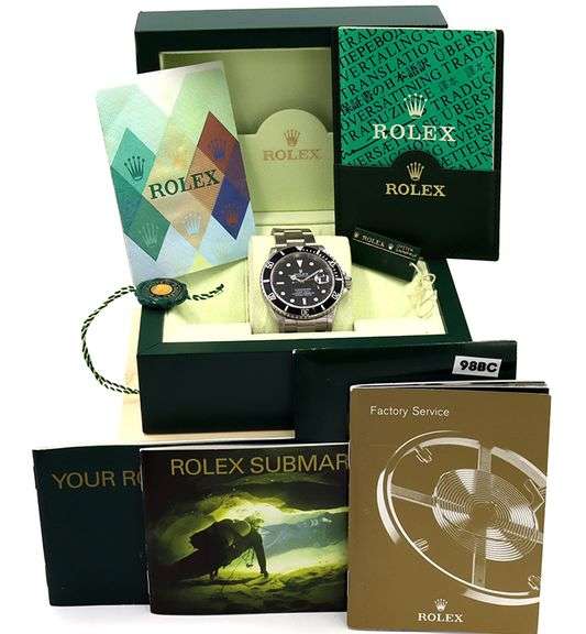 Rolex Submariner 116610, 40mm, Superluminova Dial, Stainless Steel W/ Box