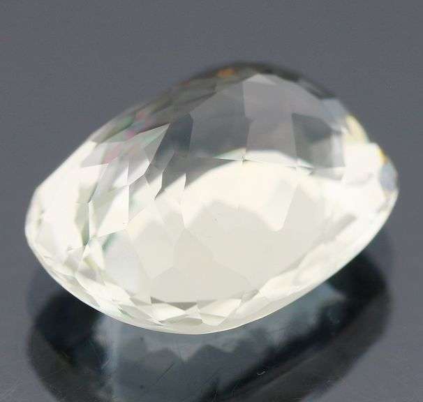 Tremendous 10.70ct unheated pale green Orthoclase