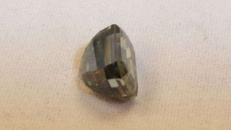 SPARKLING GREEN CERTIFIED 4.36 CT FIRE MOISSANITE SOLITARE