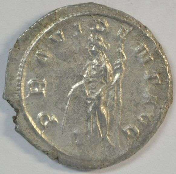 Lovely Near Mint Gordian III Roman Silver Piece, 238-244 AD
