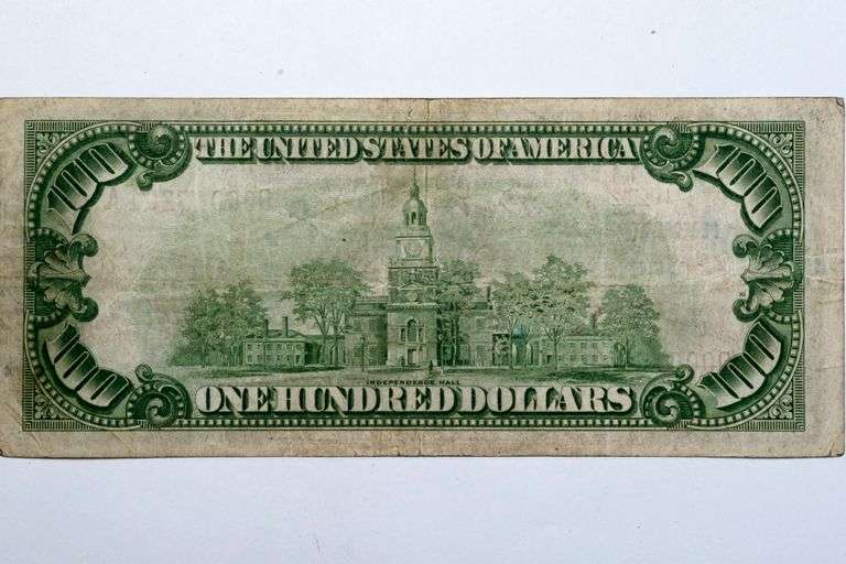 $100 Cleveland 1929 Series National Note