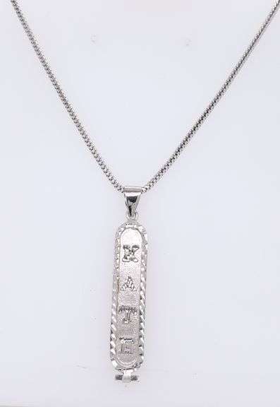 Vintage Italian Sterling Silver Kate Pendant on Chain