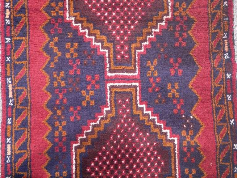 Handmade Persian Balouch 2.8x4.5
