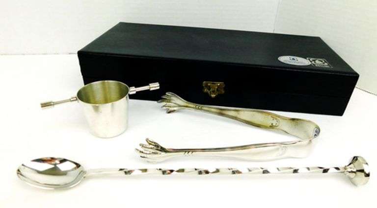 1970's Vintage Bellini Bar Tool Set with Box, MIB