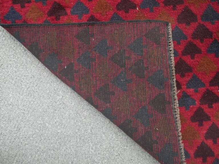 Handmade Persian Balouch 2.11x4.9