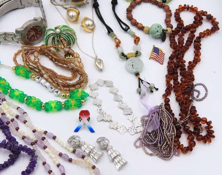 Group Lot of Estate Costume Jewelry