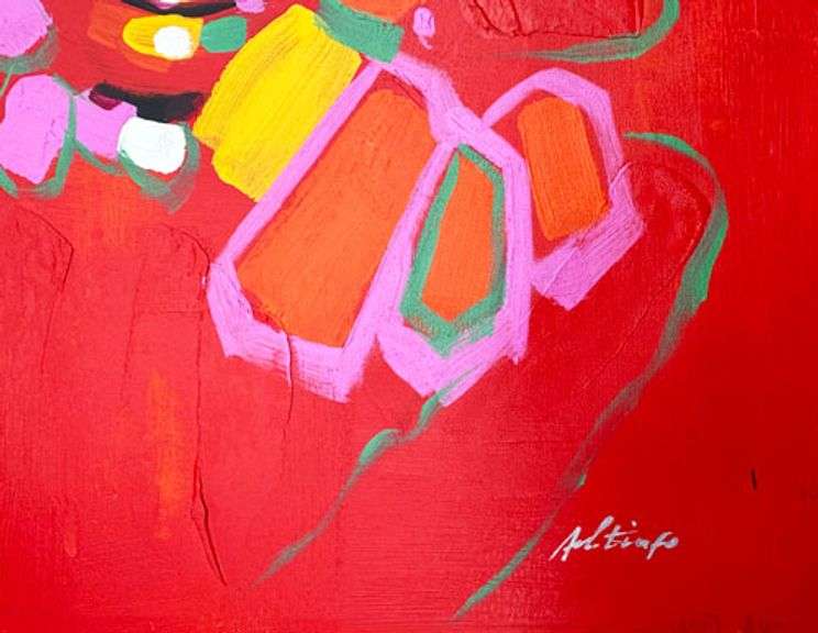 BEAUTIFUL HAND PAINTED OIL PAINTING ON CANVAS