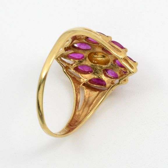 Estate Marquise Ruby Ring