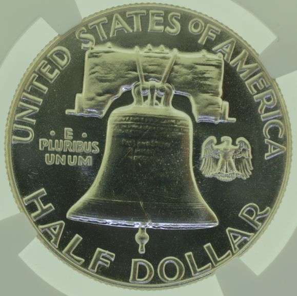 1957 Ben Franklin Silver Half Dollar NGC PF67