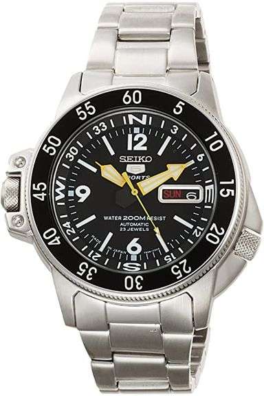 Seiko Black Compass Dial Automatic, New In Box.