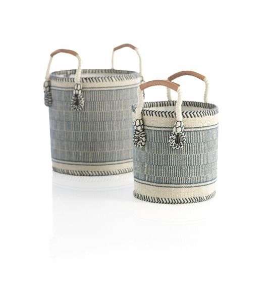 Versatile Blue Planter Baskets